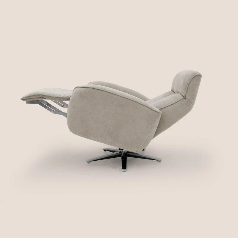 EVA fauteuil RELAX en tissu imperméable T02 crème