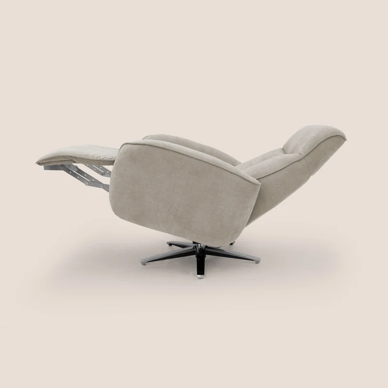 EVA fauteuil RELAX en tissu imperméable T02 crème