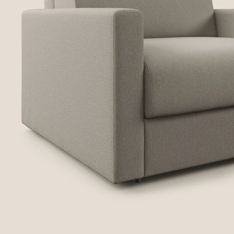 Chris Fauteuil convertible en tissu imperméable T13 crème