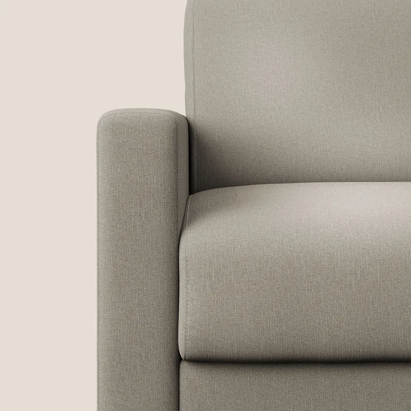 Chris Fauteuil convertible en tissu imperméable T13 crème
