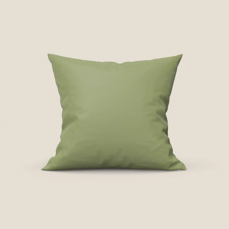 Coussin Florida disponible en plusieurs couleurs, fabriqué en simili cuir résistant et imperméable T04 vert