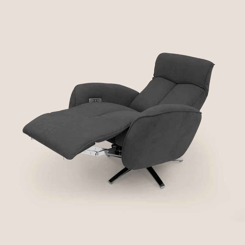 EVA fauteuil RELAX en tissu imperméable T02 noir