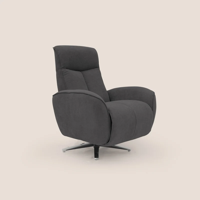 EVA fauteuil RELAX en tissu imperméable T02 noir