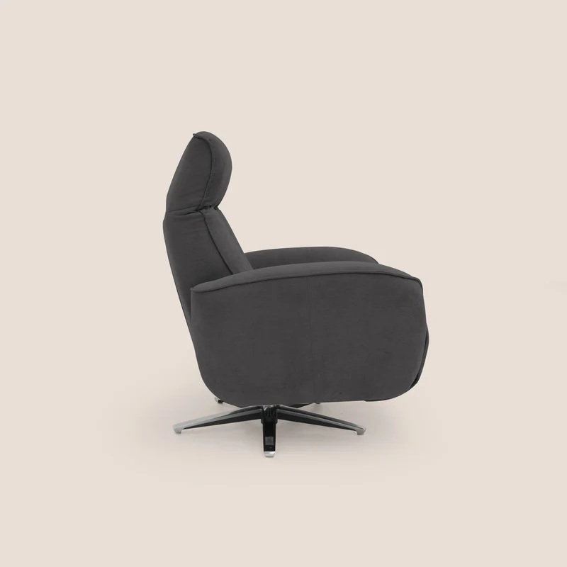 EVA fauteuil RELAX en tissu imperméable T02 noir