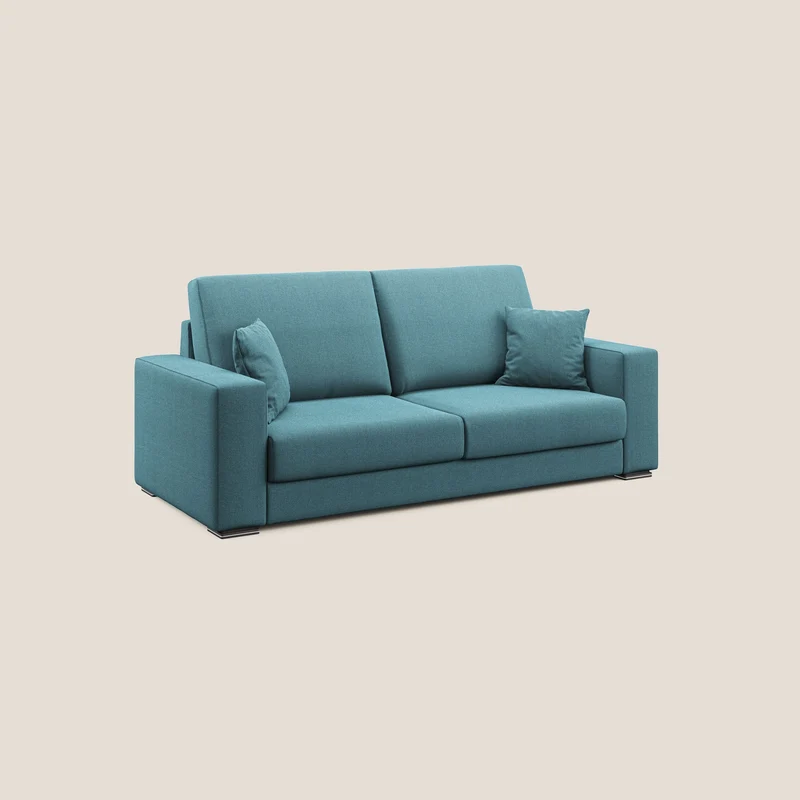 Marte canapé en tissu détachable et imperméable T08 bleu ciel