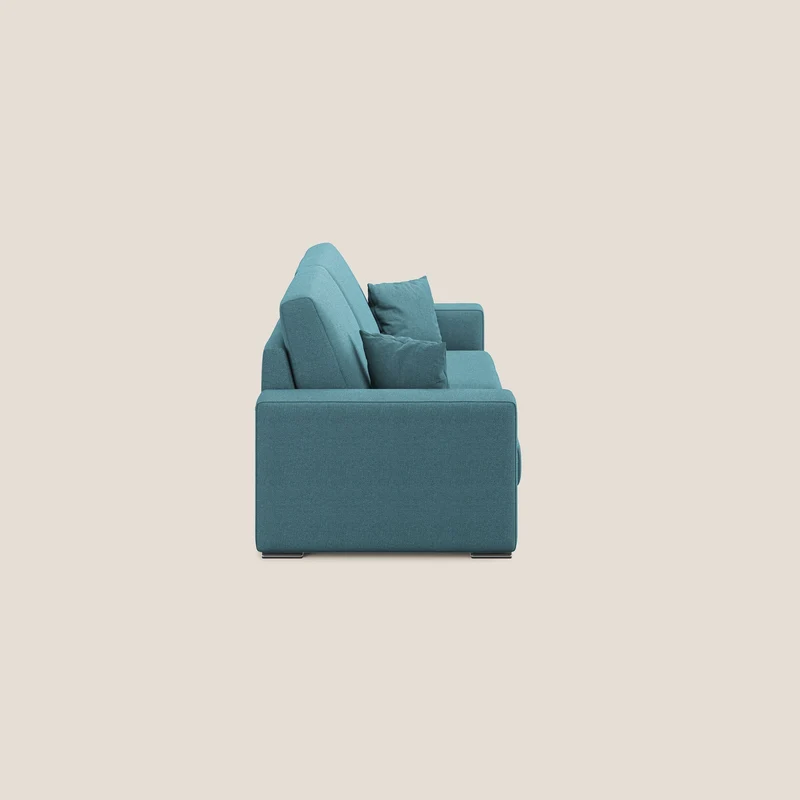 Marte canapé en tissu détachable et imperméable T08 bleu ciel