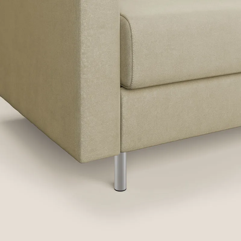 Megan fauteuil-lit en microfibre détachable T11 beige