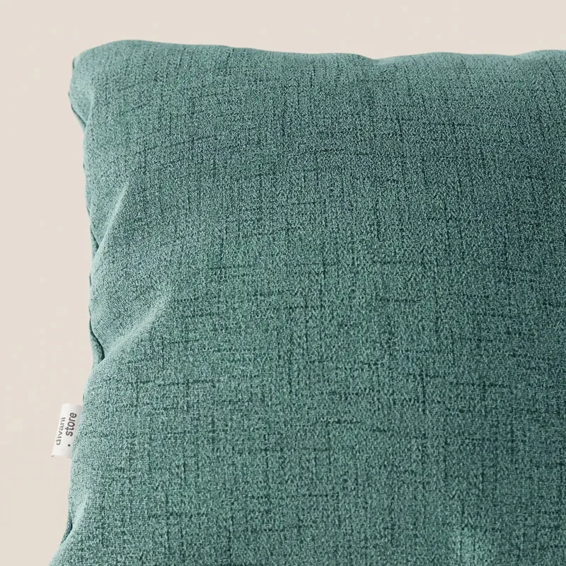 Felis coussins carrés en tissu doux imperméable T03 vert d'eau