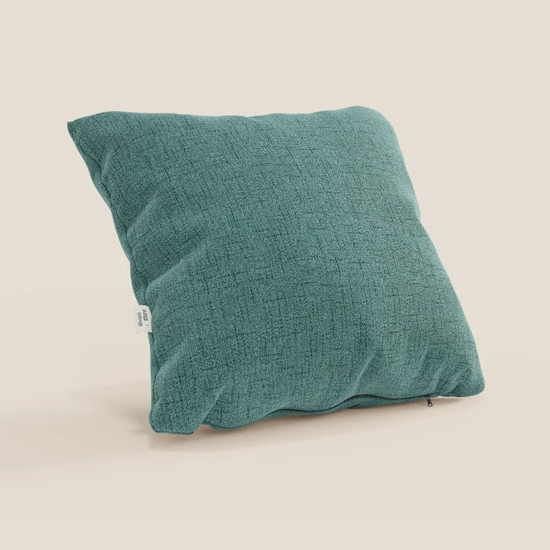 Felis coussins carrés en tissu doux imperméable T03 vert d'eau