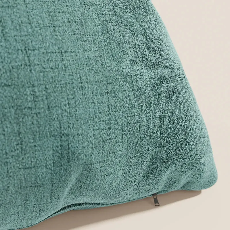 Felis coussins carrés en tissu doux imperméable T03 vert d'eau