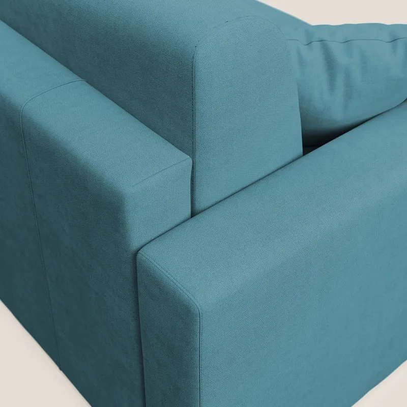 Best canapé-lit d’angle en tissu imperméable T02 azzurro