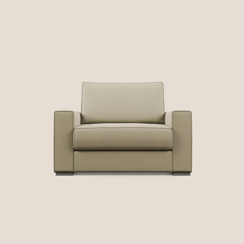 Dream fauteuil convertible en tissu détachable T05 camel