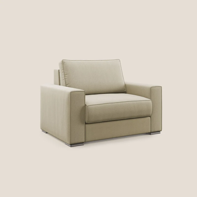 Dream fauteuil convertible en tissu détachable T05 camel