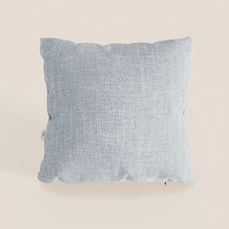 Lyon coussin disponible en plusieurs couleurs, fabriqué en tissu tressé imperméable et doux T06 glace
