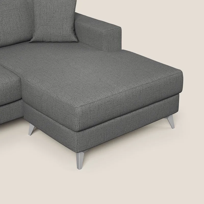 Michael Canapé d'angle REVERSIBLE en tissu imperméable T03 gris