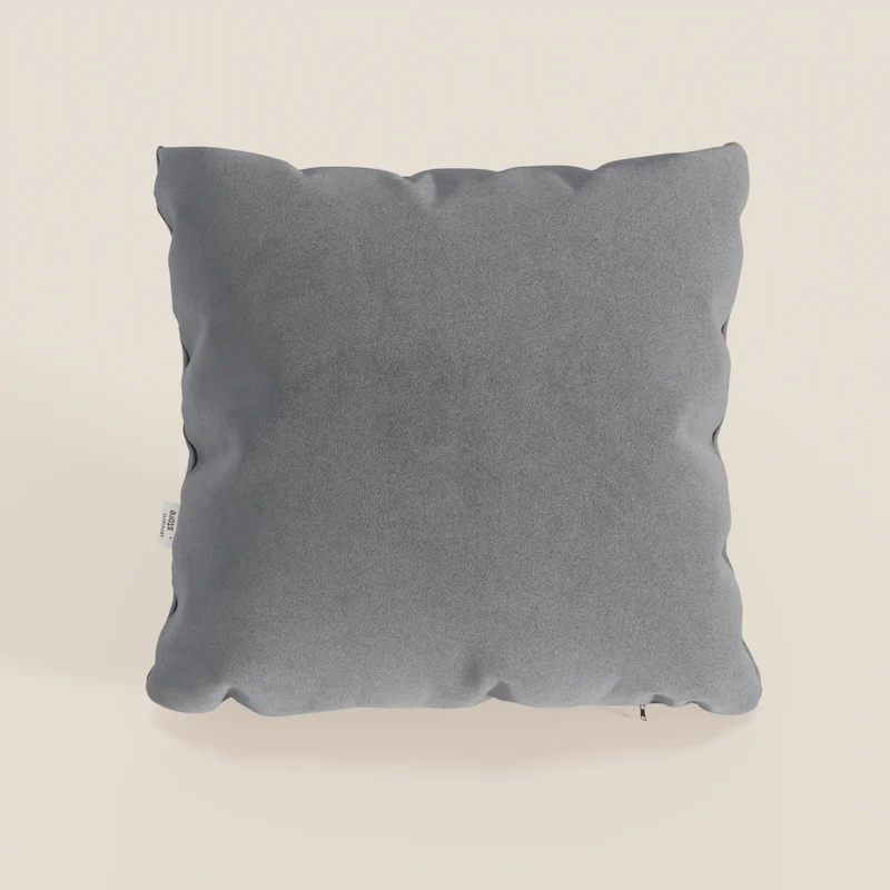 Coussin Jazz disponible en plusieurs couleurs, fabriqué en microfibre technique détachable T11 gris.