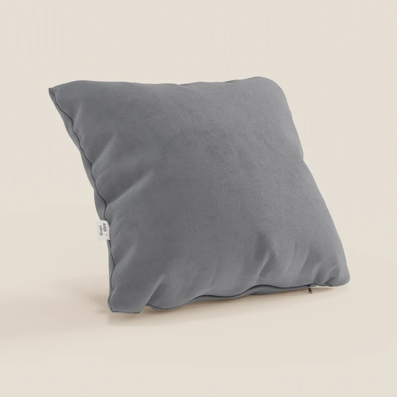 Coussin Jazz disponible en plusieurs couleurs, fabriqué en microfibre technique détachable T11 gris.