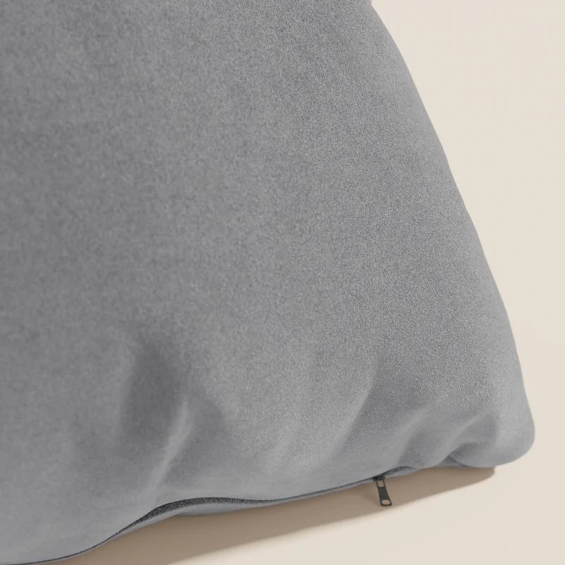 Coussin Jazz disponible en plusieurs couleurs, fabriqué en microfibre technique détachable T11 gris.