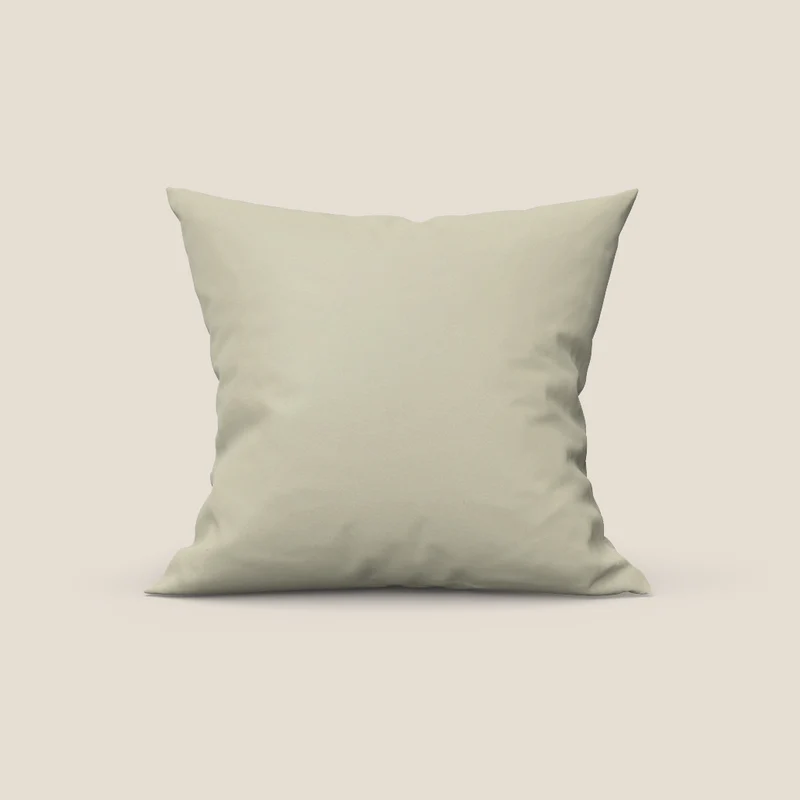 Coussin Florida disponible en plusieurs couleurs, fabriqué en simili cuir résistant et imperméable T04 crème
