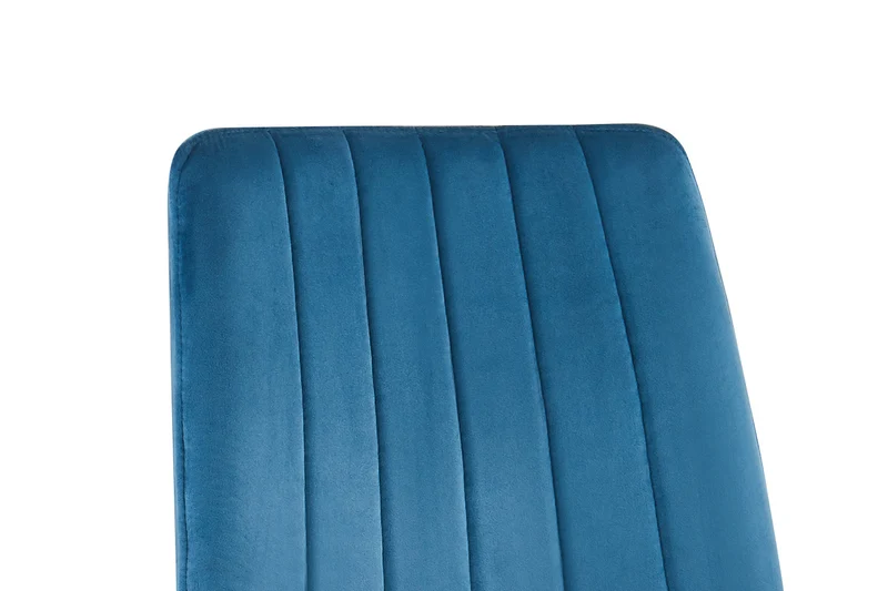 Chaise Willis Velours Bleu