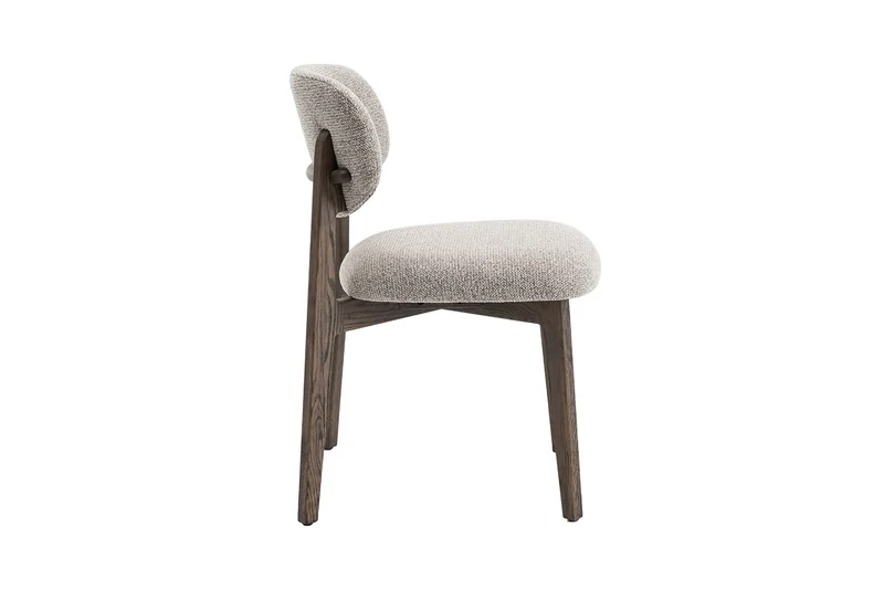 Chaise Carmen Chêne massive foncé Sable