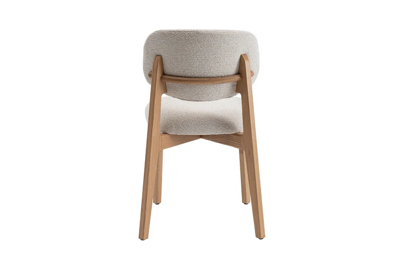 Chaise Carmen Chêne massive Beige