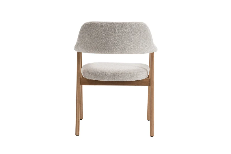 Chaise Coralie Chêne massive Beige