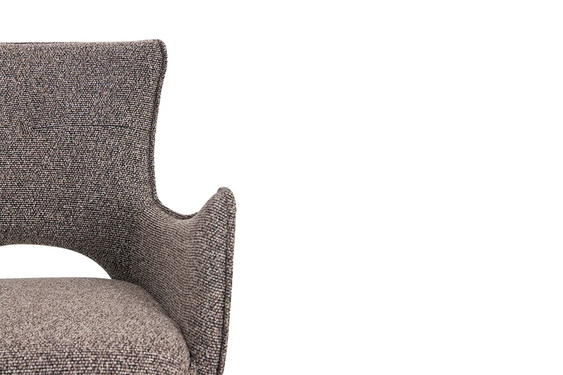 Chaise Billy Pivotant Tissu Ote Sable