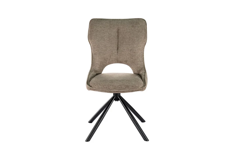 Chaise Mori Pivotant Tissu Ote Poivre