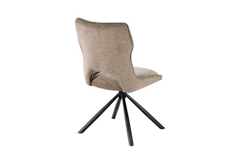 Chaise Mori Pivotant Tissu Ote Poivre