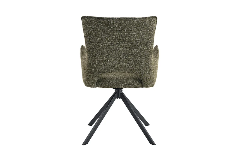 Chaise Billy Pivotant Tissu Ote Vert