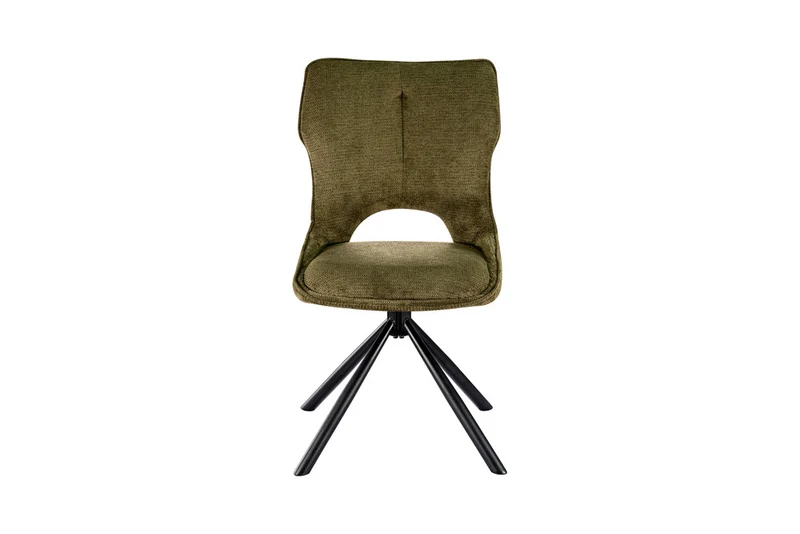 Chaise Mori Pivotant Tissu Ote Vert