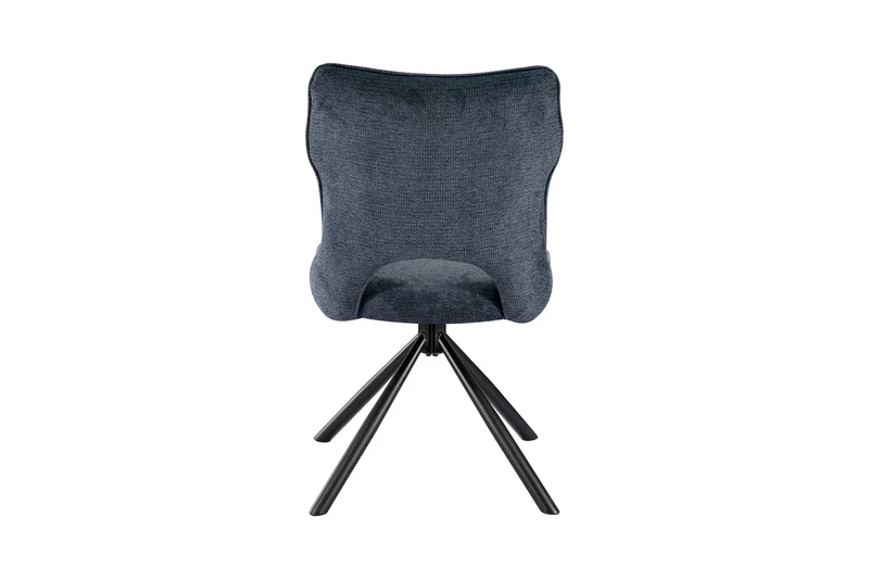 Chaise Mori Pivotant Tissu Ote Bleu