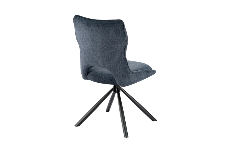 Chaise Mori Pivotant Tissu Ote Bleu