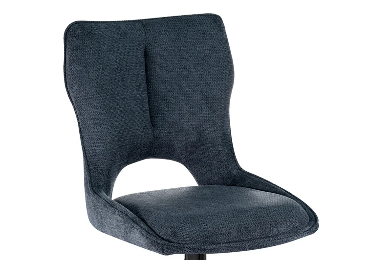 Chaise Mori Pivotant Tissu Ote Bleu