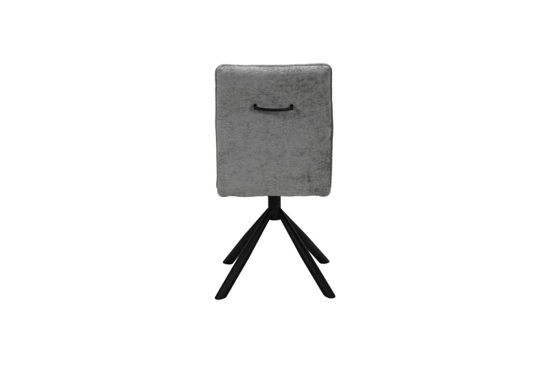 Chaise Jack Pivotant Tissu Gris clair
