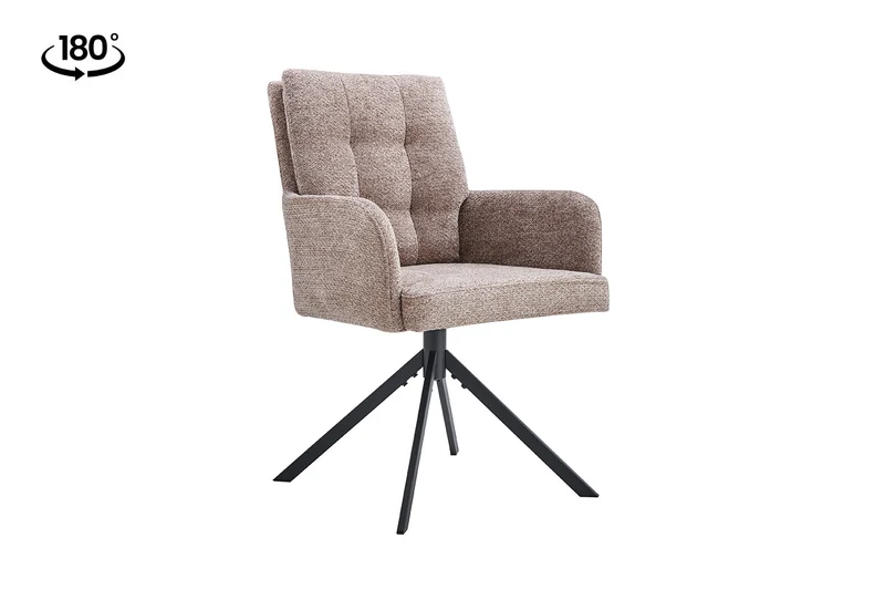 Chaise Granada Pivotant Tissu Sand