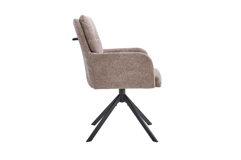 Chaise Granada Pivotant Tissu Sand
