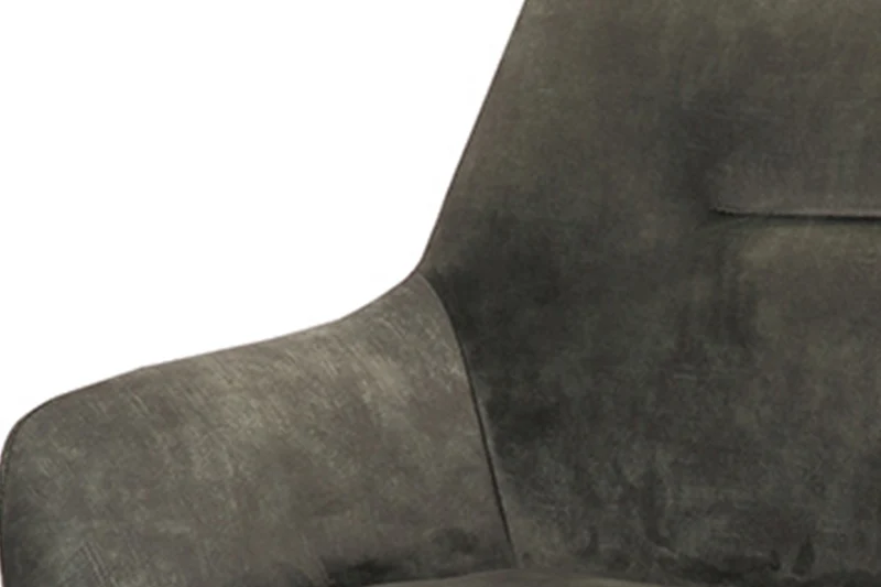 Chaise Modest Pivotant Velours Vert