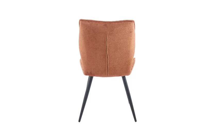 Chaise Faye Tissu Marbella 2 coloris : Terracotta Tangerine