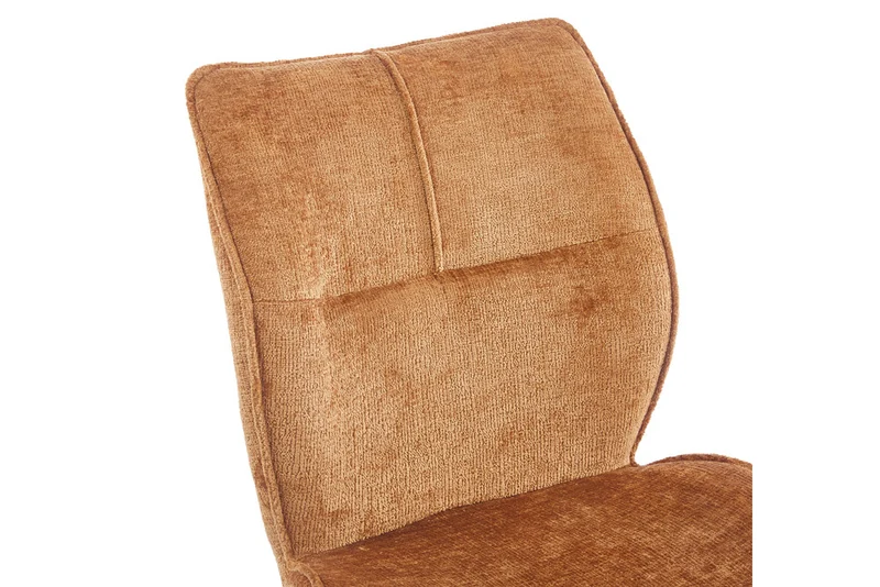 Chaise Faye Tissu Marbella 2 coloris : Terracotta Tangerine