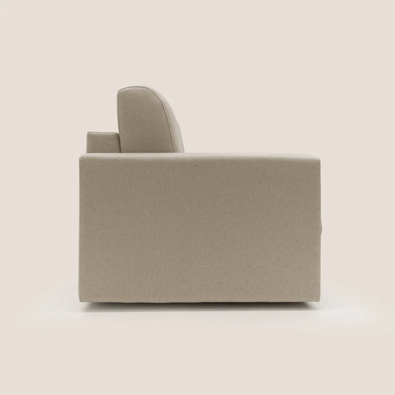 Chris Canapé convertible en tissu imperméable T13 beige