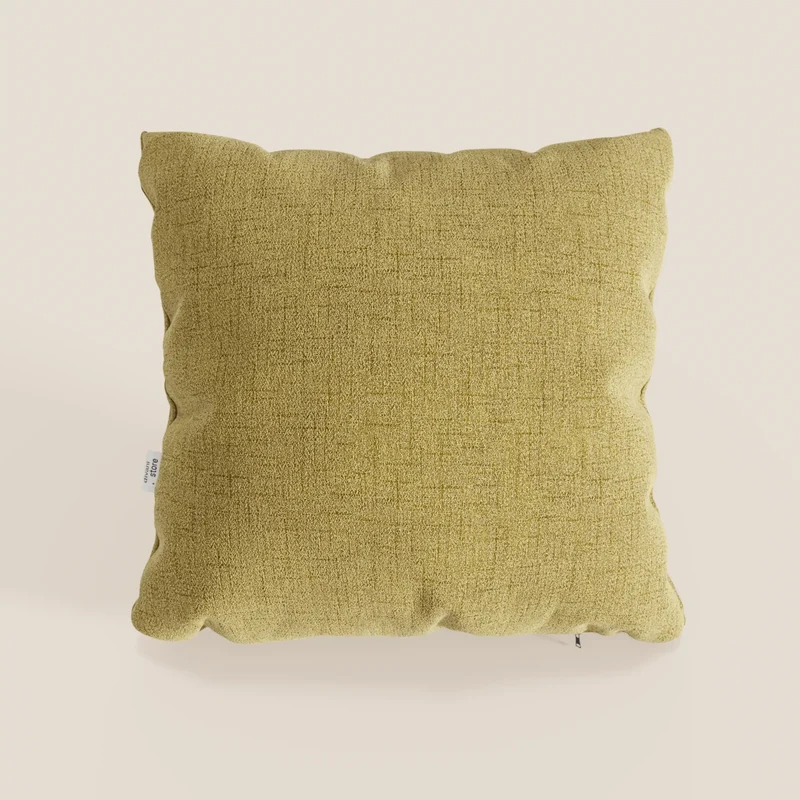 Felis coussins carrés en tissu doux imperméable T03 jaune