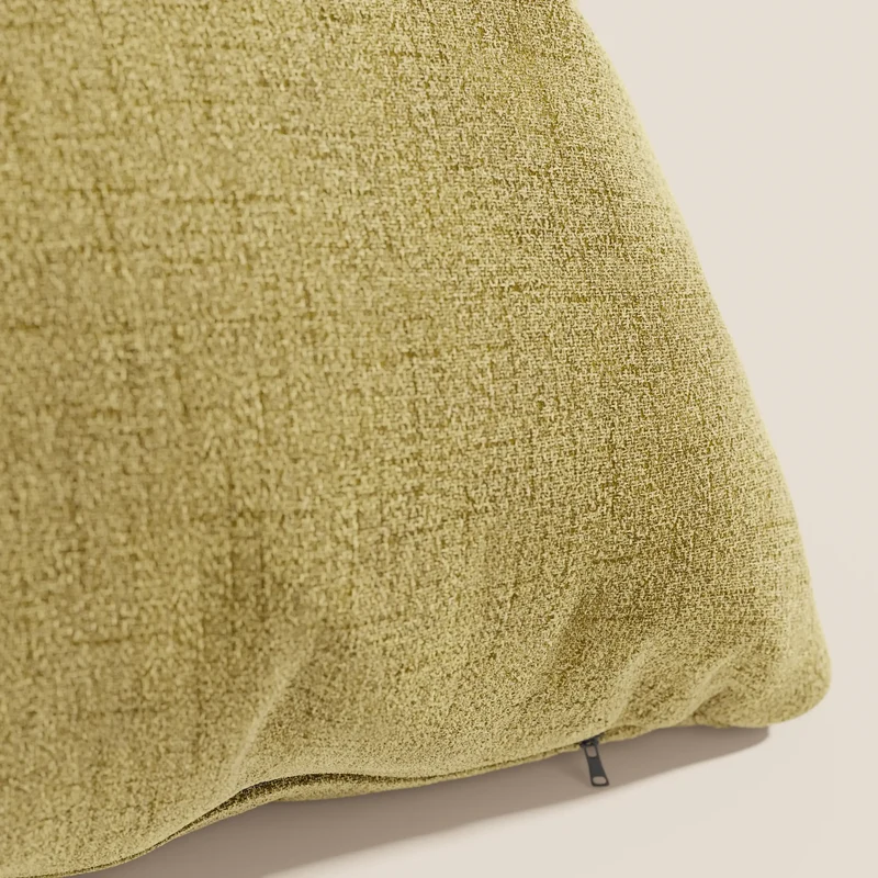 Felis coussins carrés en tissu doux imperméable T03 jaune