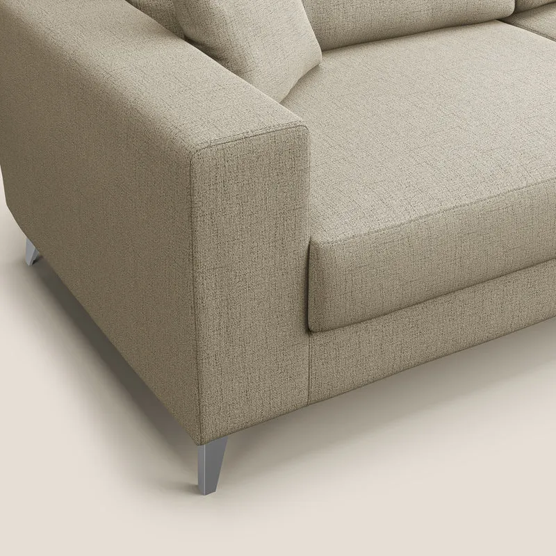 Michael Canapé d'angle REVERSIBLE en tissu imperméable T03 beige