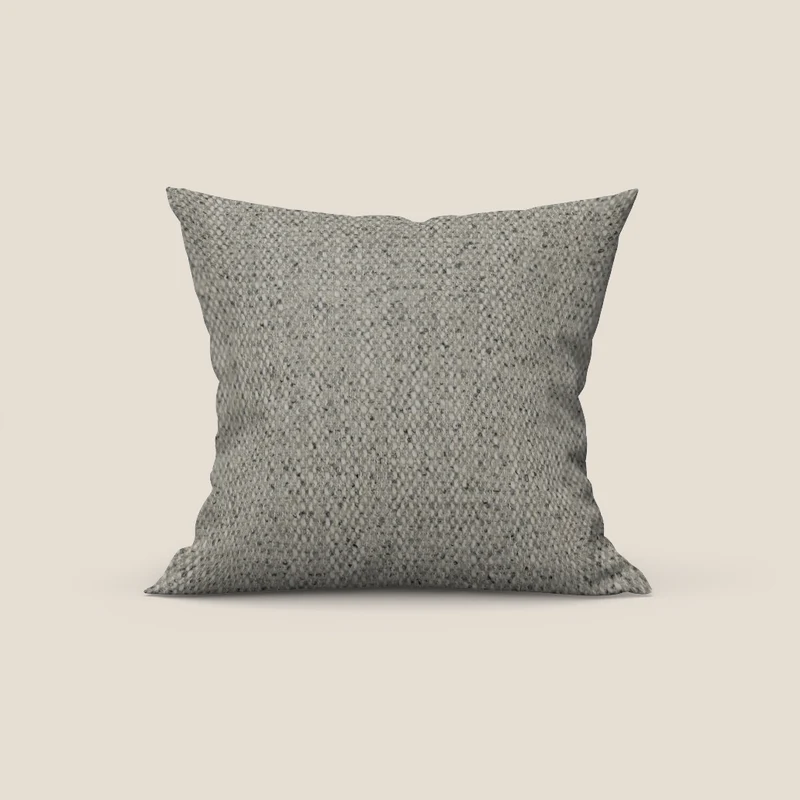Levante coussin disponible en différentes couleurs en bouclette recyclée fraîche à trame mélangée détachable T16 beige