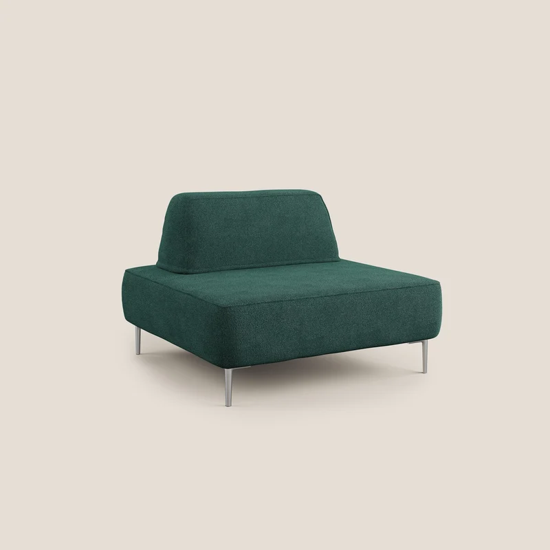 Newton fauteuil modulable avec dossier amovibles T07 vert