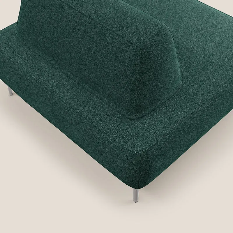 Newton fauteuil modulable avec dossier amovibles T07 vert