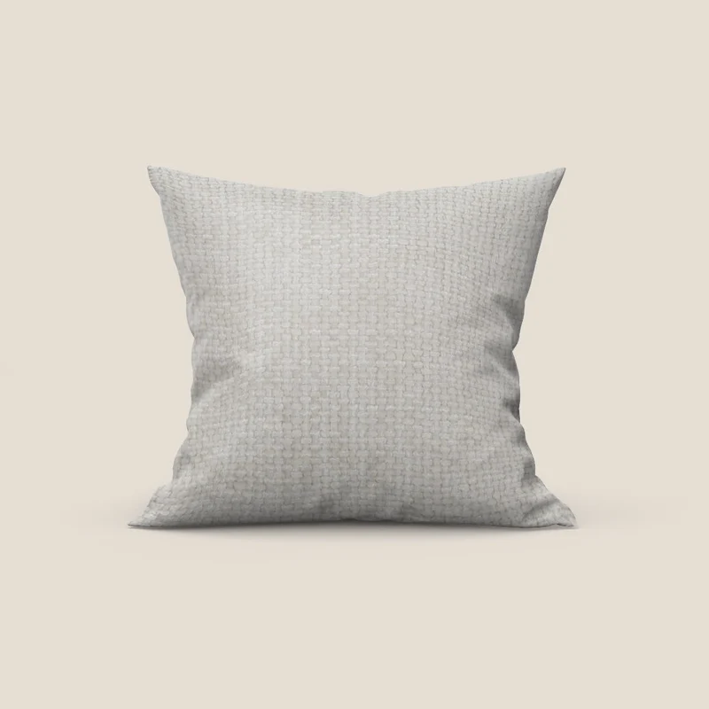 Montana coussin disponible en différentes couleurs en tissu à trame grosse et imperméable T10 crème