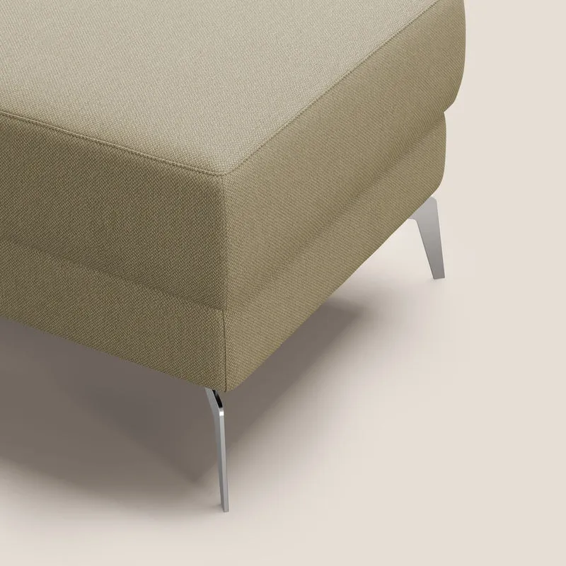 Star Pouf avec pieds hauts en tissu détachable T05 chameau